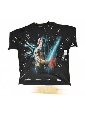 Civil Regime X Luke Skywalker Graphic T-Shirt--OS Large